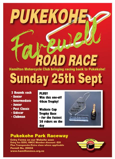 Pukekohe Farewell Road Race Meeting