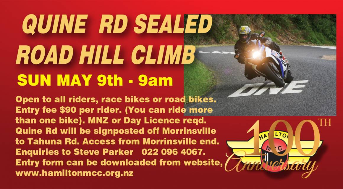 2021 Quine Rd Hill Climb