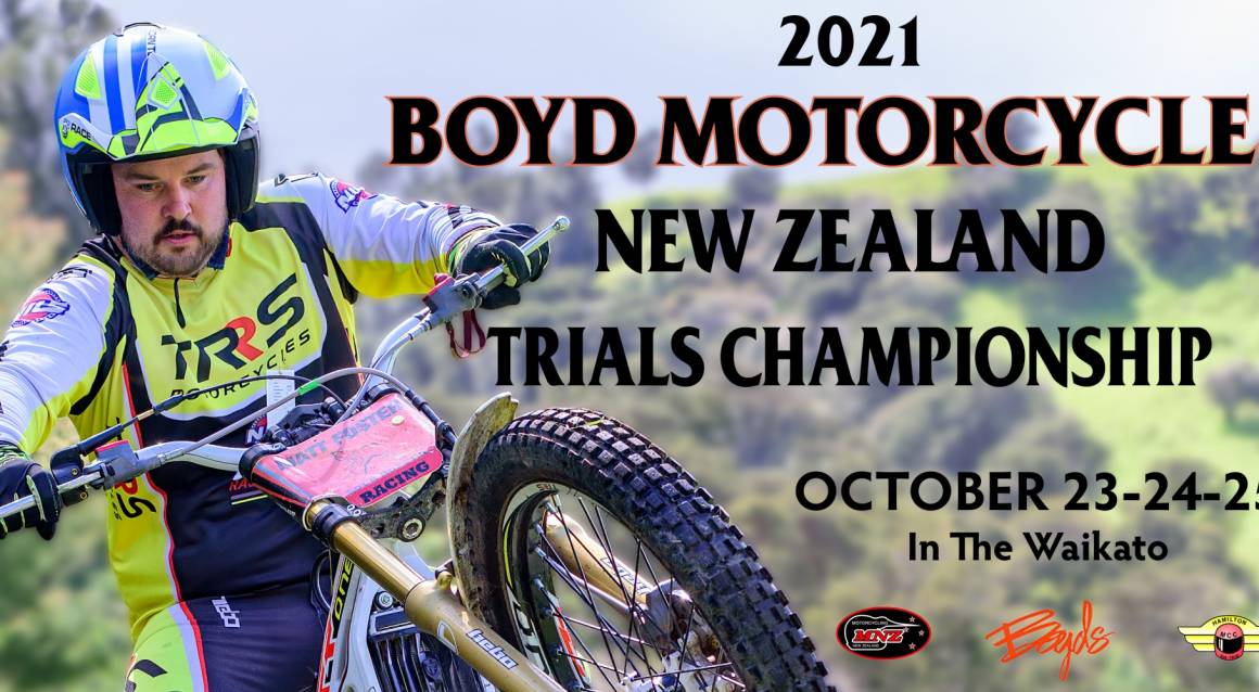 2021 Boyd Motorcycles New Zealand Motorcycle Trials Championship